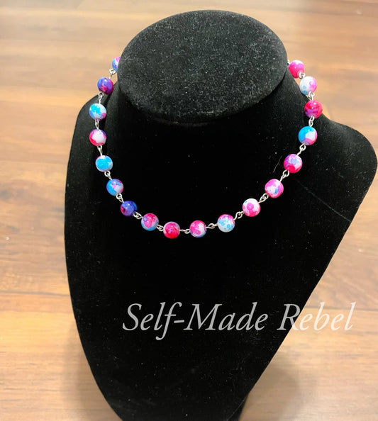 Single Color Choker Necklace: Baby