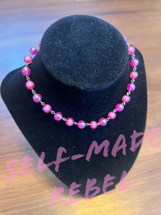 Single Color Choker Necklace :Adult